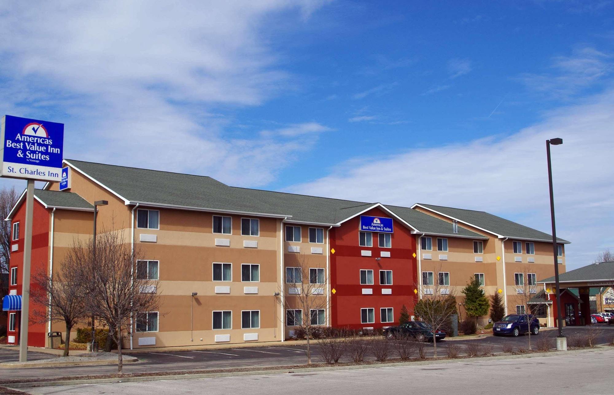 Americas Best Value Inn And Suites Saint Charles Εξωτερικό φωτογραφία